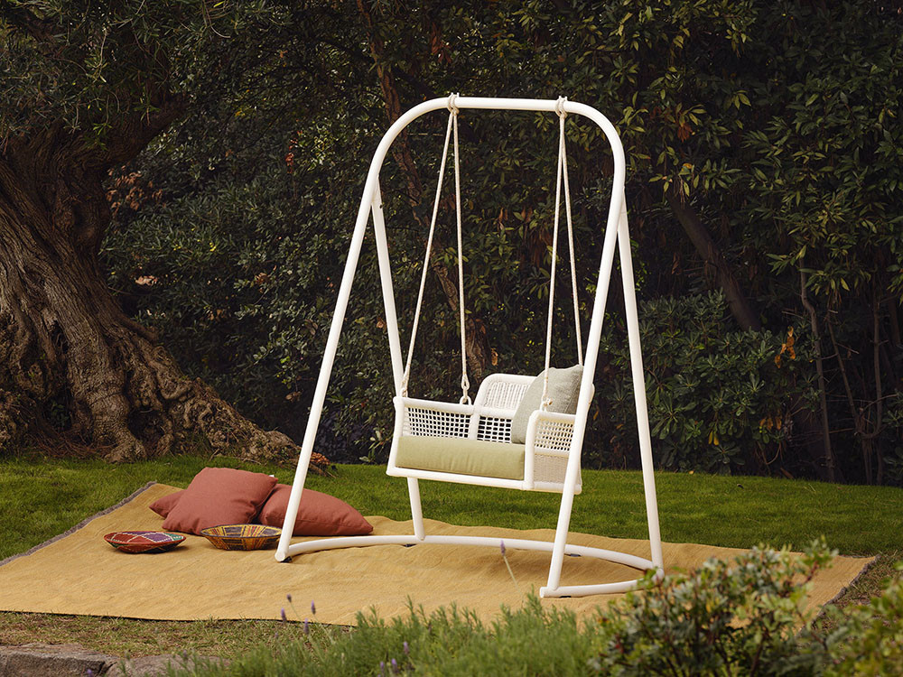 Escoge el tapizado para tu columpio para jardín Escala de Point