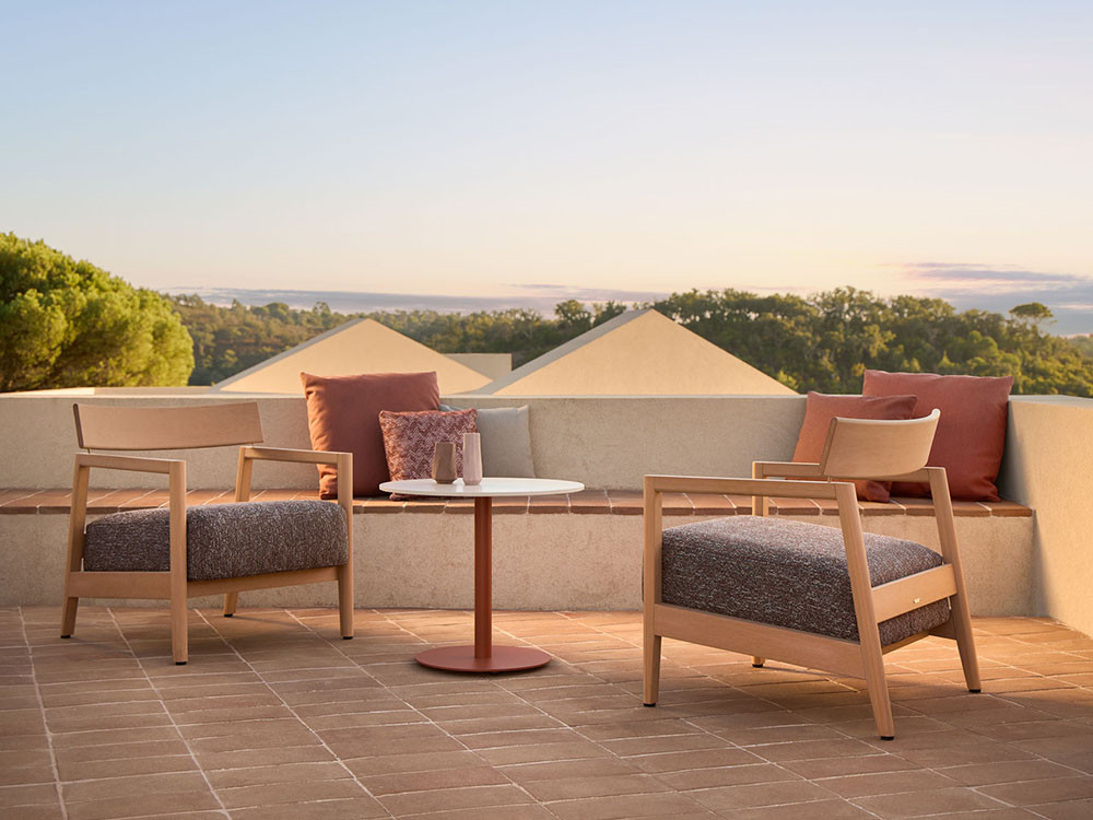 Combina el sillón club con otras piezas de la colección Kubik de Point