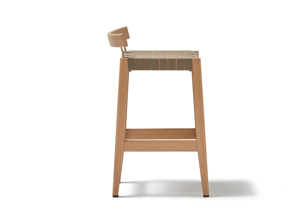 Taburete para terraza o jardín Kubik de POint