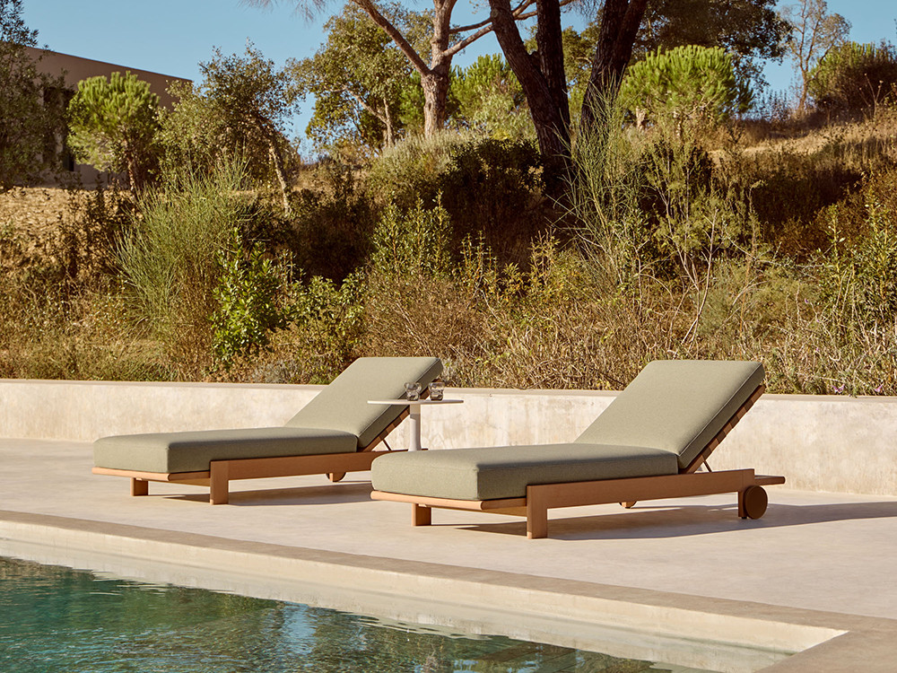 Tumbona Kubik fabricado en TechTeak de Point