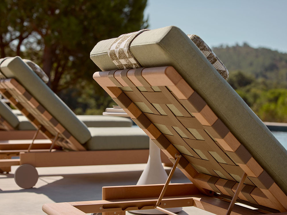 Combina la tumbona con otras piezas de la colección Kubik de Point