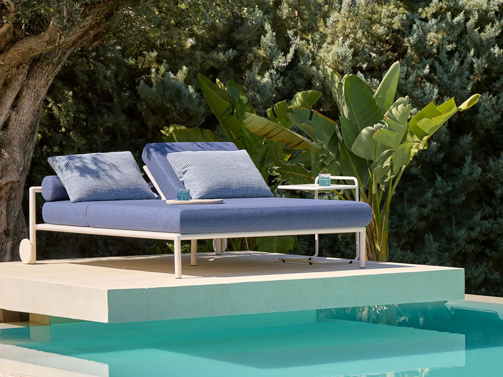 Tumbona doble Rivoli de Point