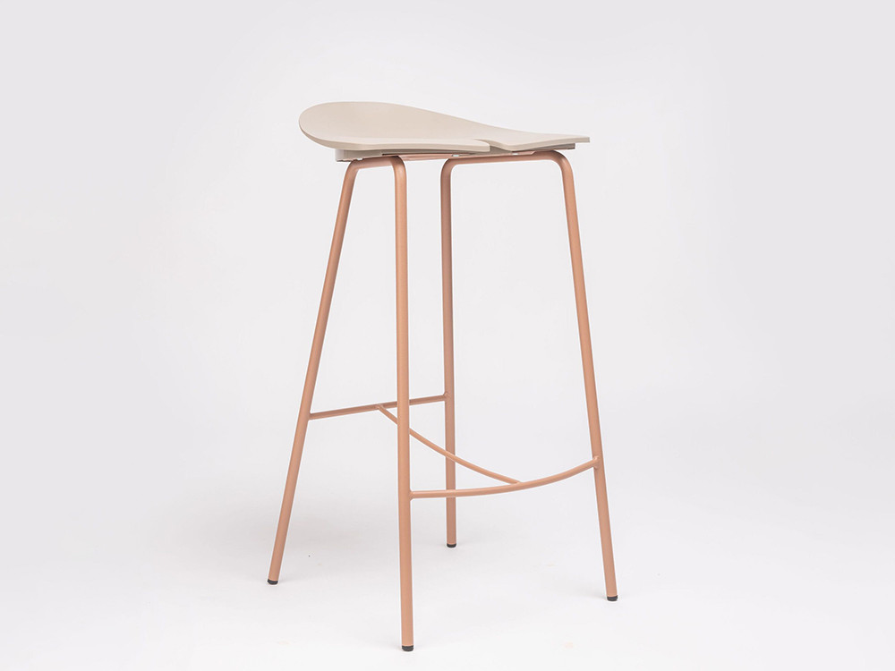 Taburete Ant Outdoor con asiento de 68 cm de altura