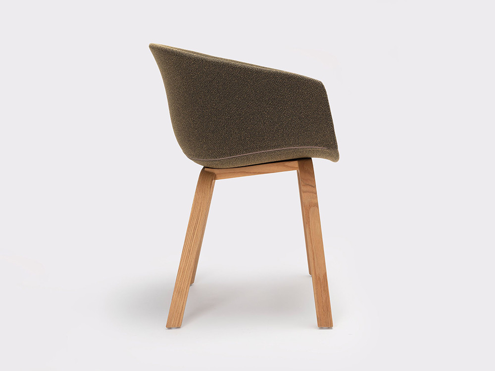 Silla de diseño Bai madera de Ondarreta