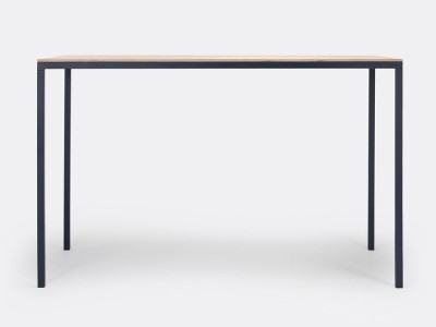 Ondarreta mesa Dry: mesa alta de diseño acabado en haya para espacios modernos.