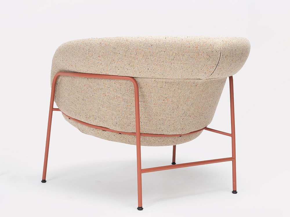 Ondarreta Ginger: butaca lounge de diseño exclusivo con acabados personalizables