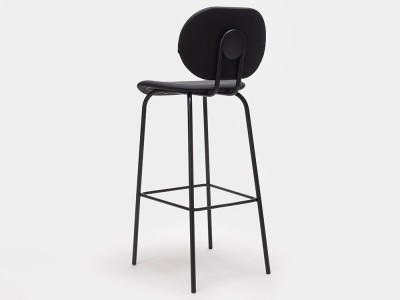 Muebles Ondarreta: taburete Hari con diseño textil personalizado y funcional