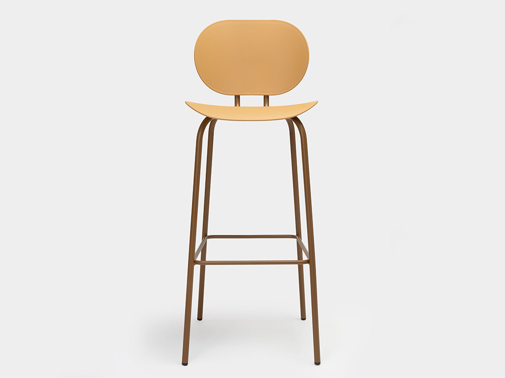 Estructura de polipropileno del taburete Hari en dos alturas, calidad y garantía Ondarreta.