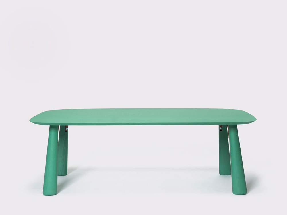 Mesa de centro de diseño Mibu: sofisticación de inspiración oriental en madera maciza con el sello de Ondarreta