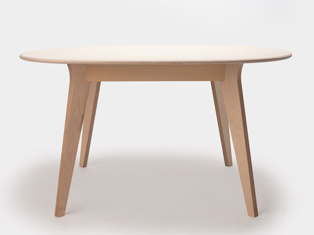 Mesa ovalada Mikado Haya tintada