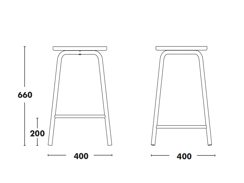 Mobel 6000: exclusividad con el taburete Tam de Ondarreta, mobiliario de diseño personalizado con pies de acero