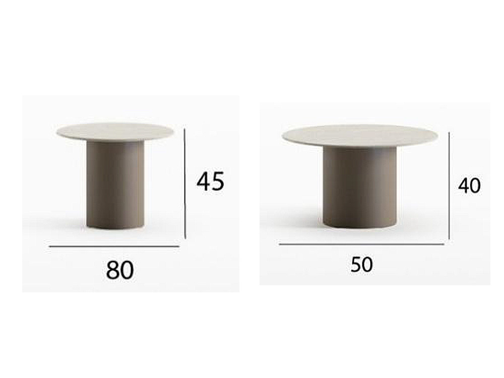 Mesa de centro o auxiliar Berna