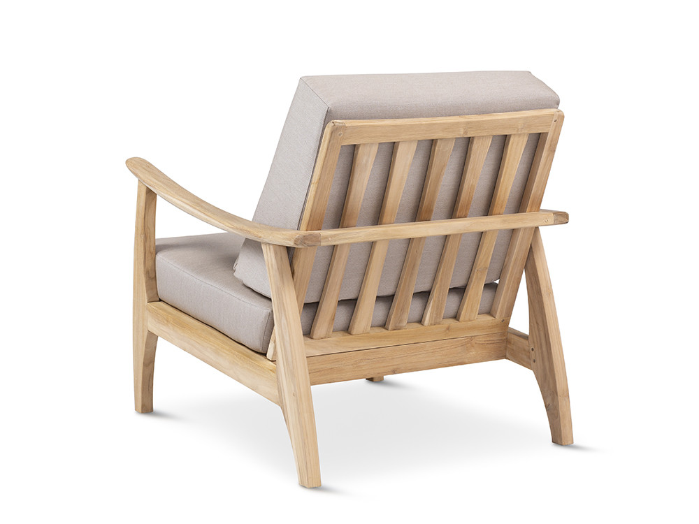 Mobel 6000: sillón Eco de Arkimueble fabricado en madera de teca de alta gama