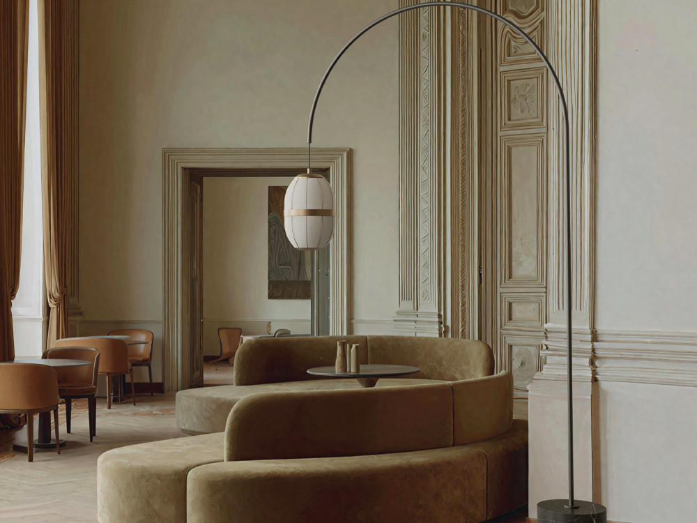 Lámpara de pie Pull