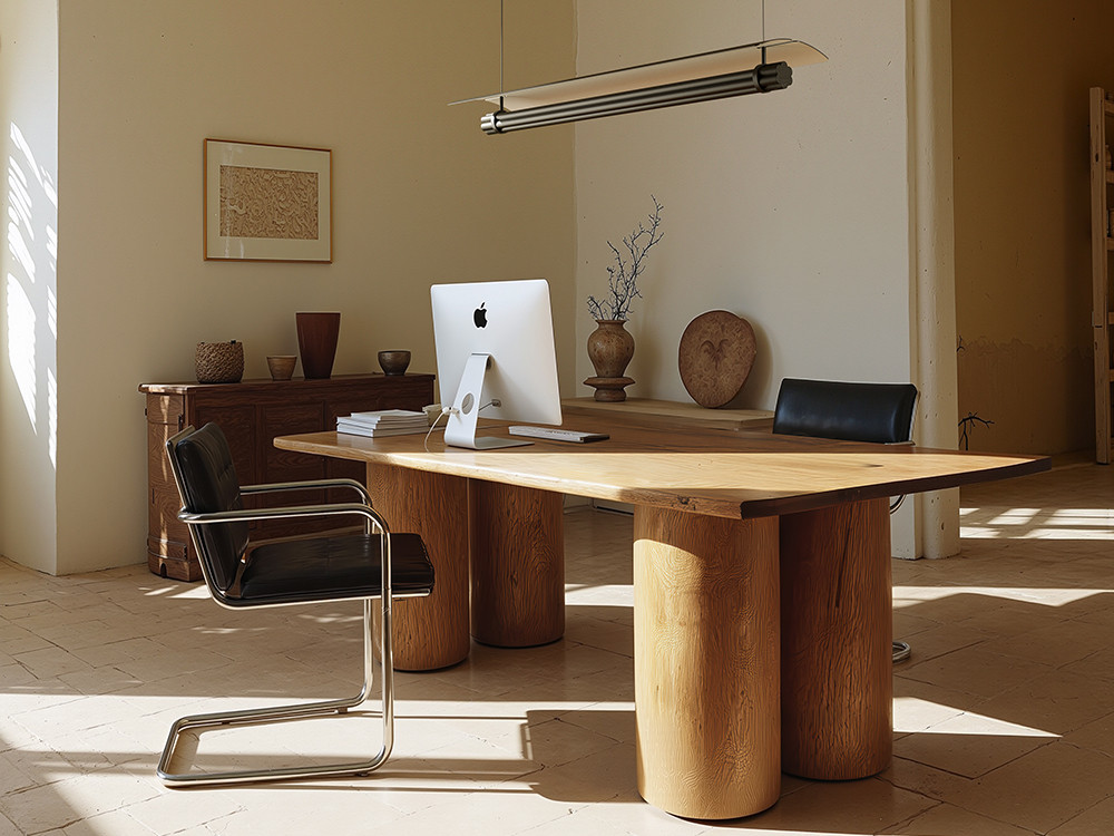 Lámpara de diseño Tasta de Aromas: estética arquitectónica de metal para iluminación premium en el salón