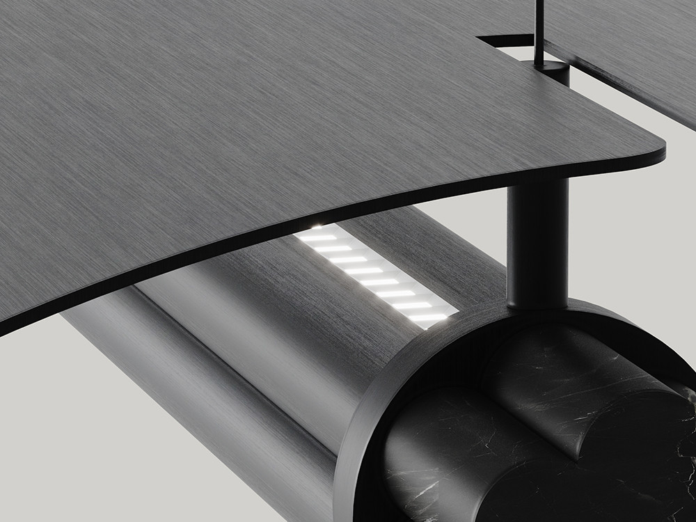 Lámparas de techo modernas Tasta: elegancia lineal de Aromas del Campo para proyectos de interiorismo