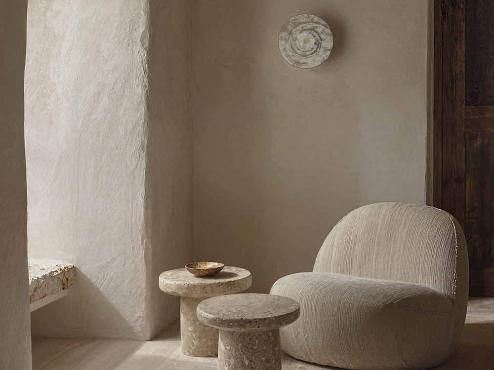 Aplique de pared moderno Lida round de Aromas: elegancia en metal y cristal para iluminación de diseño