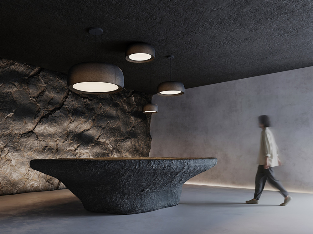 Lámpara de techo Gong