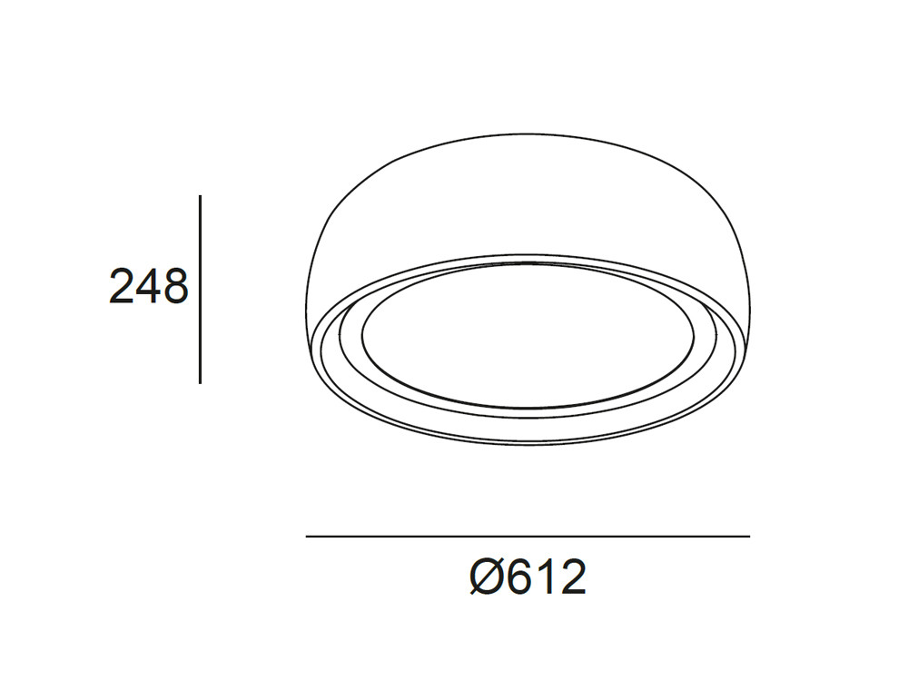 Leds C4 Plafones: modelo Gong con pantalla textil en tres colores tierra y neutros