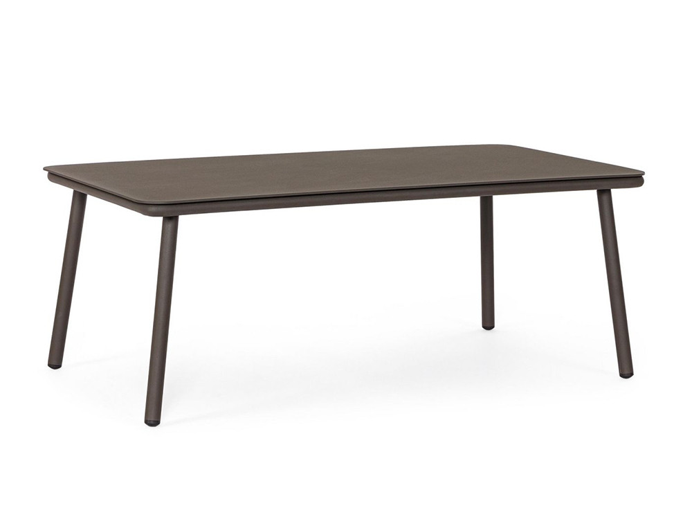 Bizzotto: mesa de centro Spike para terraza fabricada en aluminio barnizado