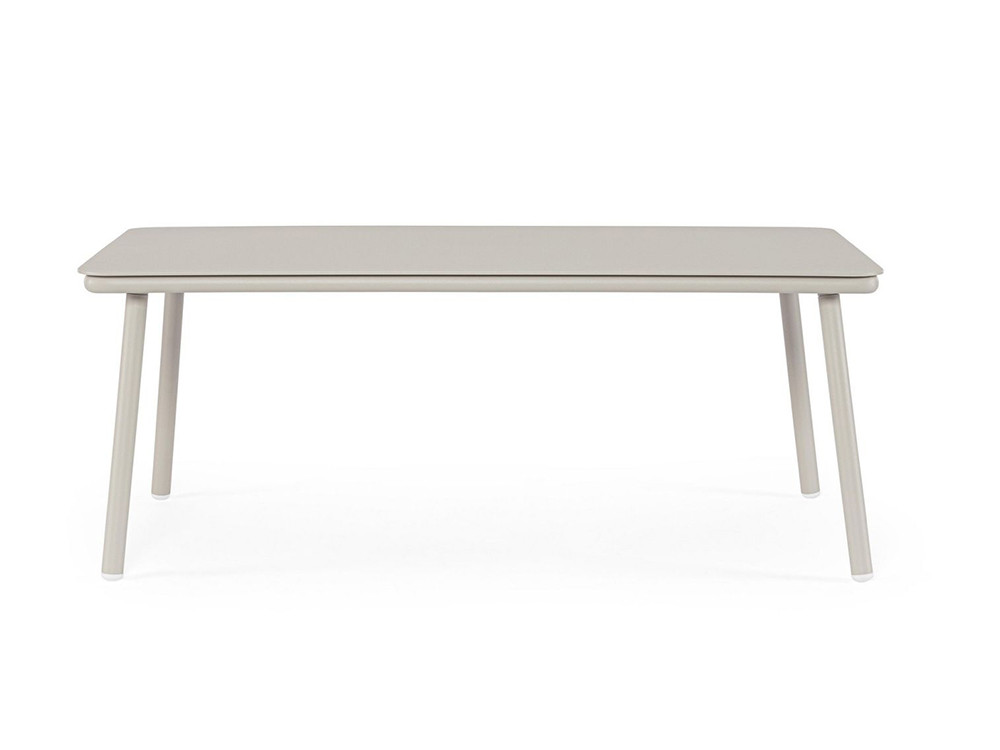 Mobel 6000: mesa de centro Spike de Bizzotto, aluminio de alta calidad para jardín