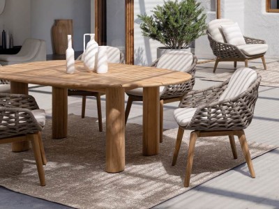 Silla de comedor exterior Tamires Bizzotto