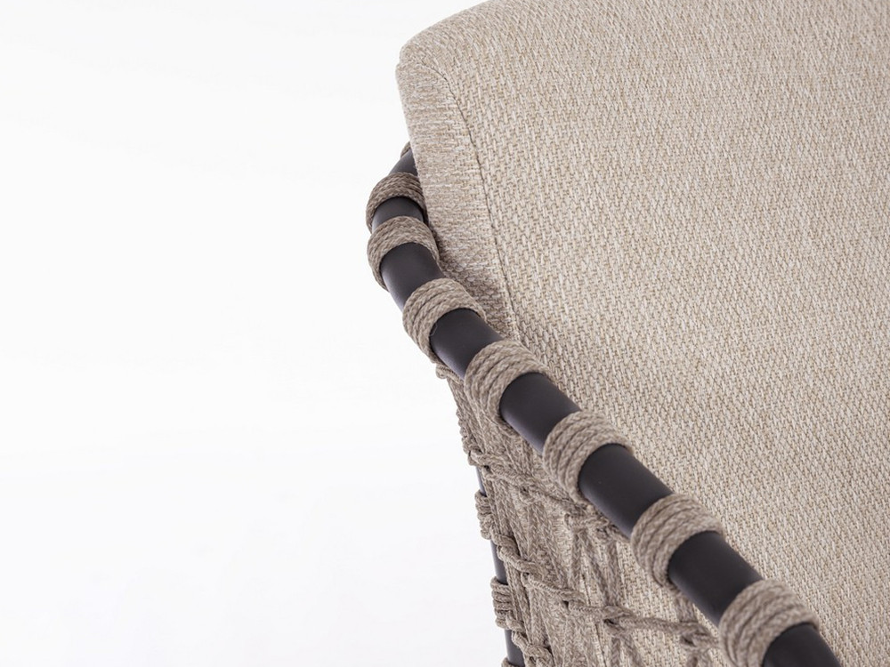 Muebles de terraza modernos: silla de comedor Eularia de Bizzotto con materiales de lujo