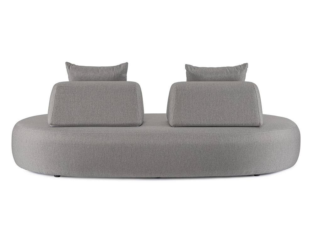 Sofás de jardín modernos Cooper: sofisticación de Bizzotto con líneas curvas mediterráneas