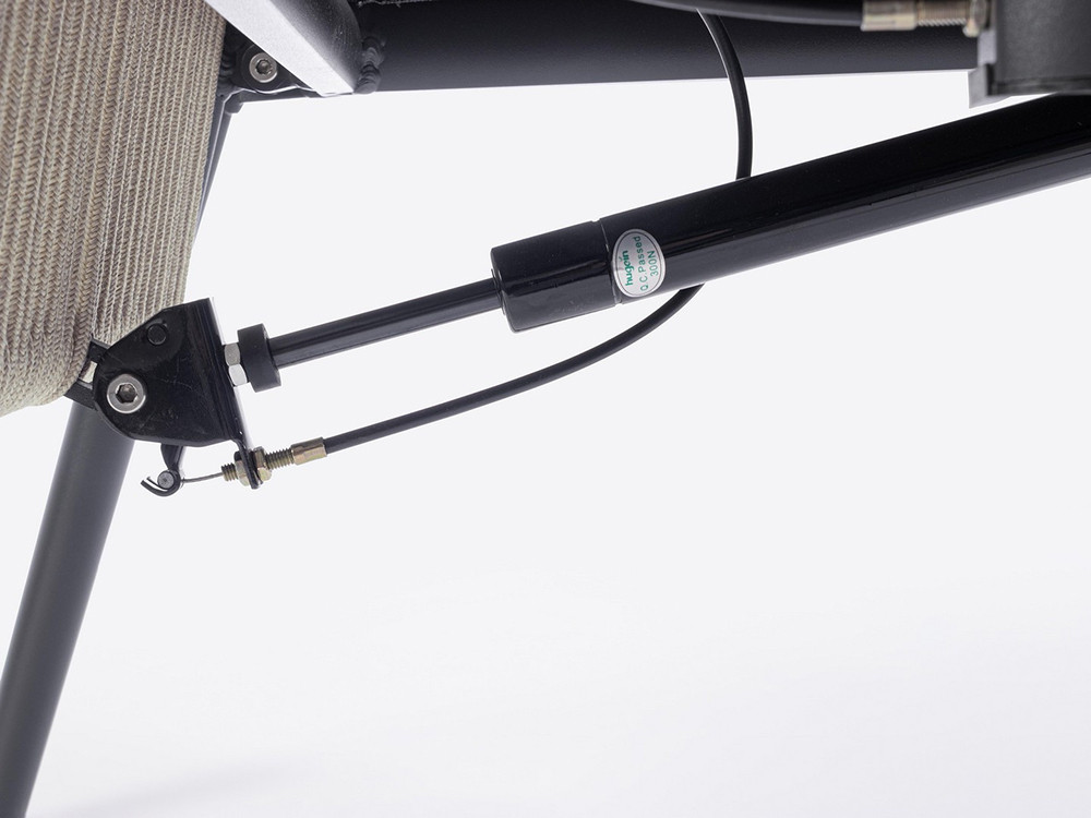 Sillones para porche reclinables: estructura metálica de aluminio con cuerda técnica y cojines Olefin