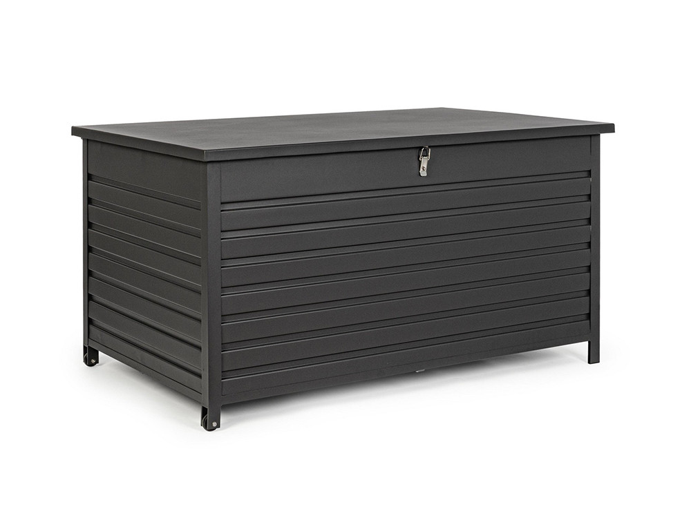 Mueble jardín almacenaje: baúl exterior aluminio Atlantic en dos acabados y medidas Mobel 6000