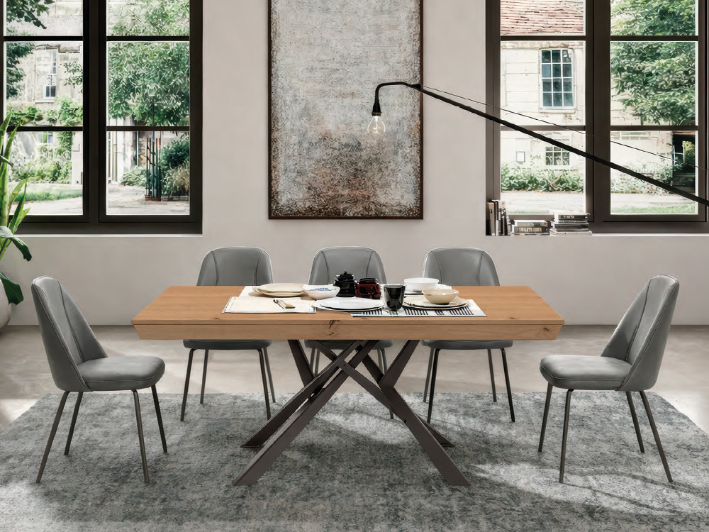 Mesa de comedor extensible Lungo Largo