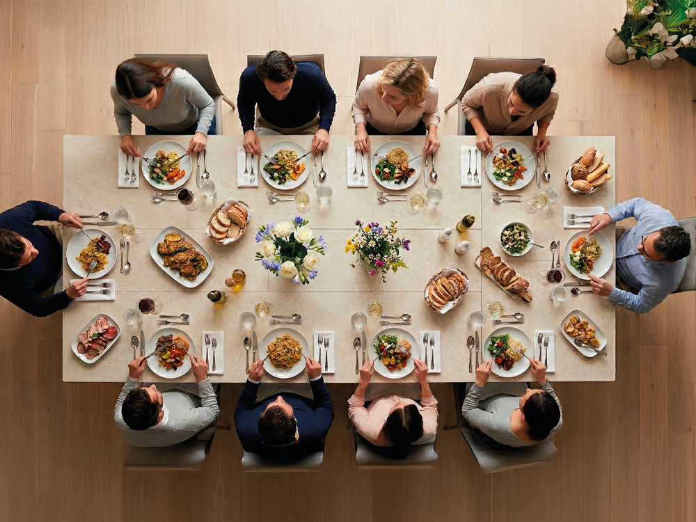 Mesa de comedor extensible Lungo Largo