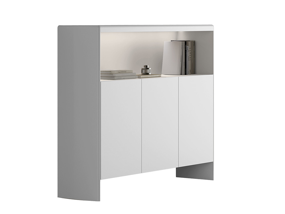 Aparador alto Ecos lacado con luz