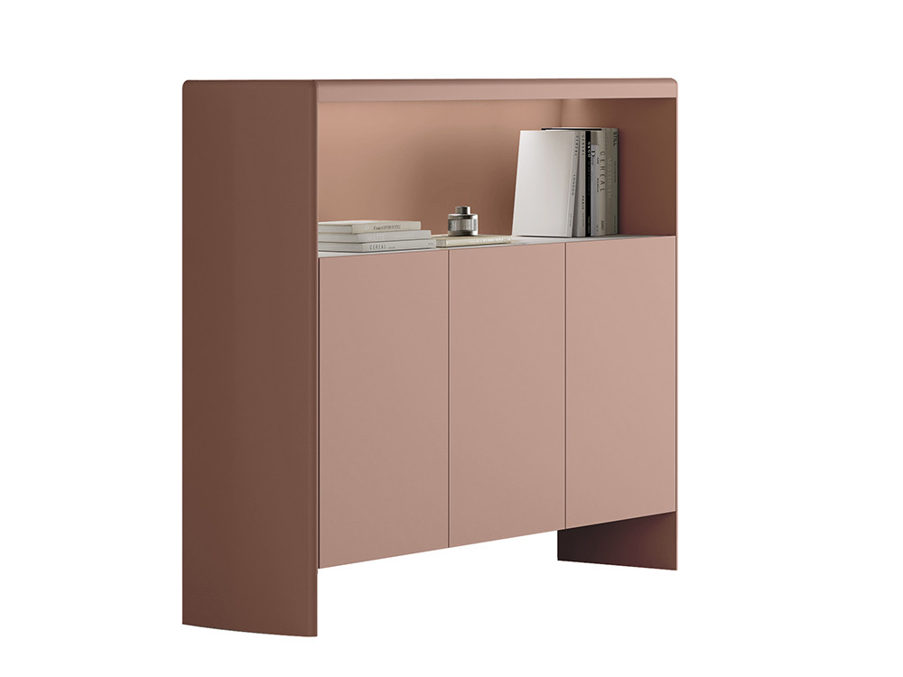 Aparador alto Ecos lacado con luz