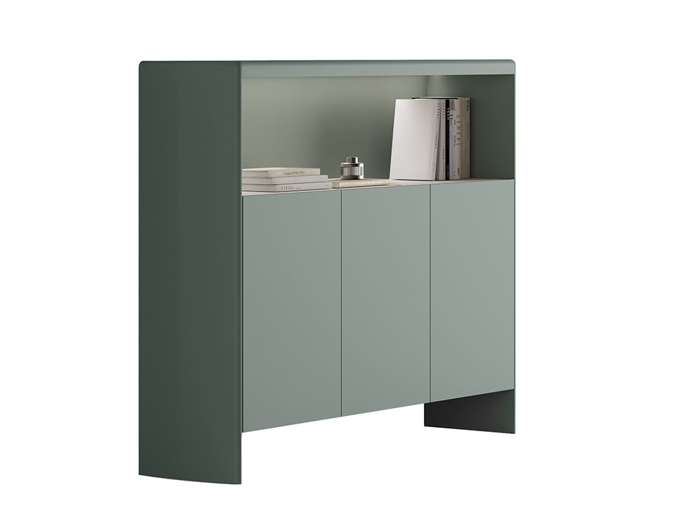 Aparador alto Ecos lacado con luz