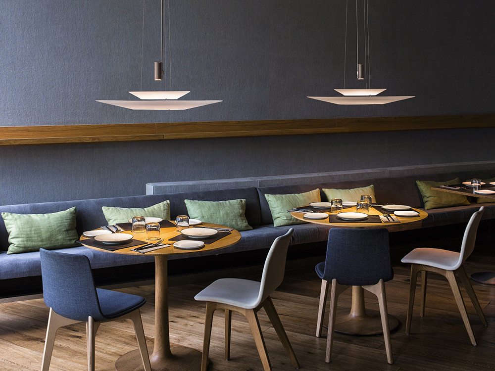 Mobel 6000: lámparas de diseño Vibia Flamingo 1540, el lenguaje de las emociones con difusor PMMA de alta calidad