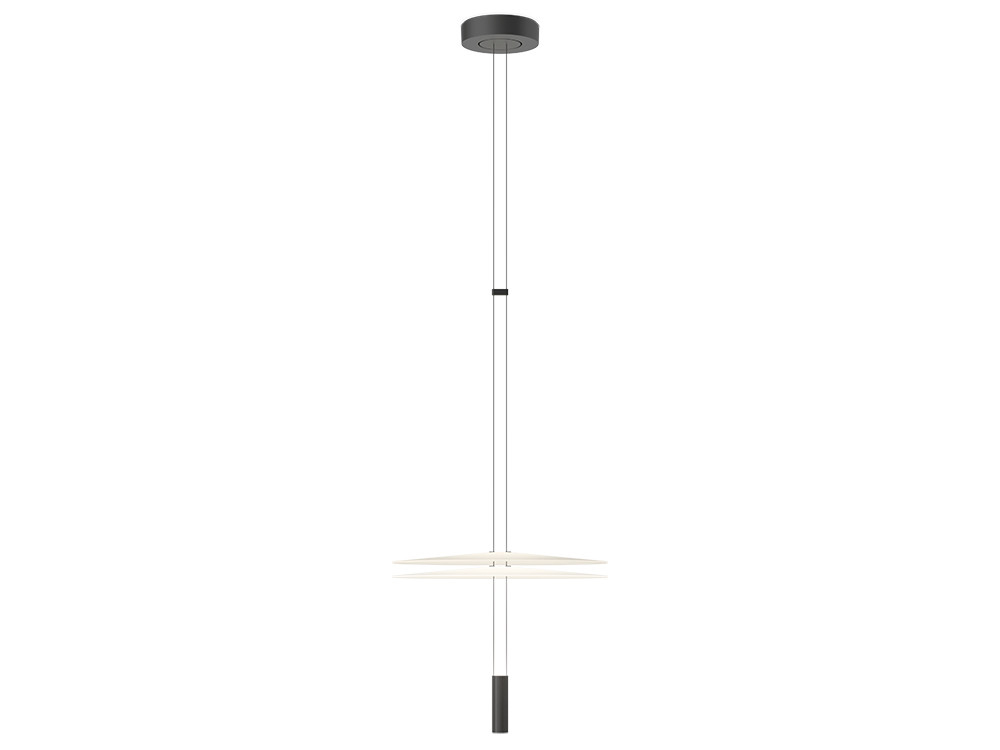 Lámpara de diseño Flamingo Mini 1575 de Vibia: consumo eficiente LED y lenguaje emocional en Mobel 6000