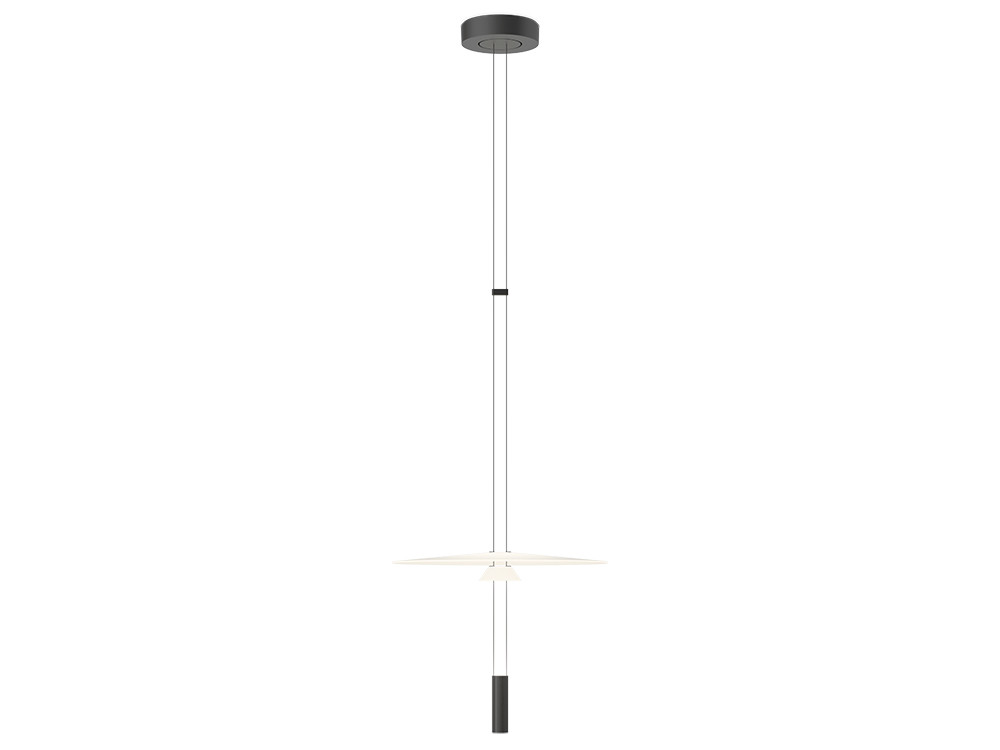 Diseño de iluminación para interiores Vibia: modelo Flamingo Mini 1585 por Antoni Arola en Mobel 6000