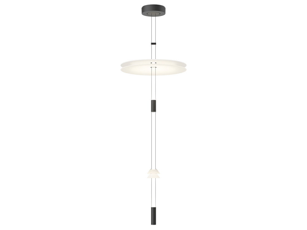 Diseño de iluminación para interiores Vibia: Flamingo mini 1590, bienestar y versatilidad técnica en Mobel 6000