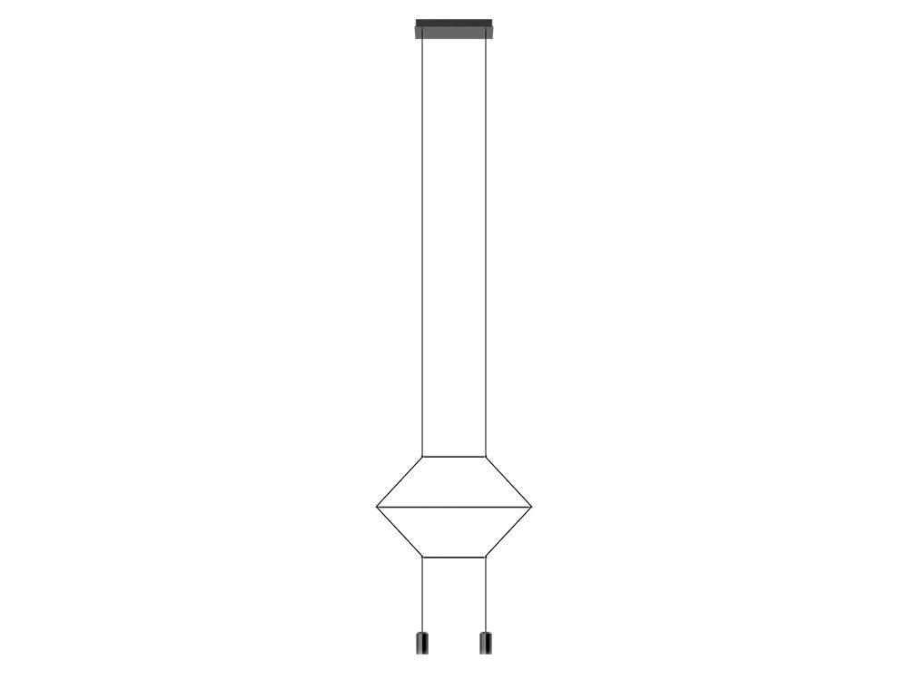 Diseño de iluminación para interiores Vibia: Wireflow lineal 0320, elegancia y bienestar en Mobel 6000