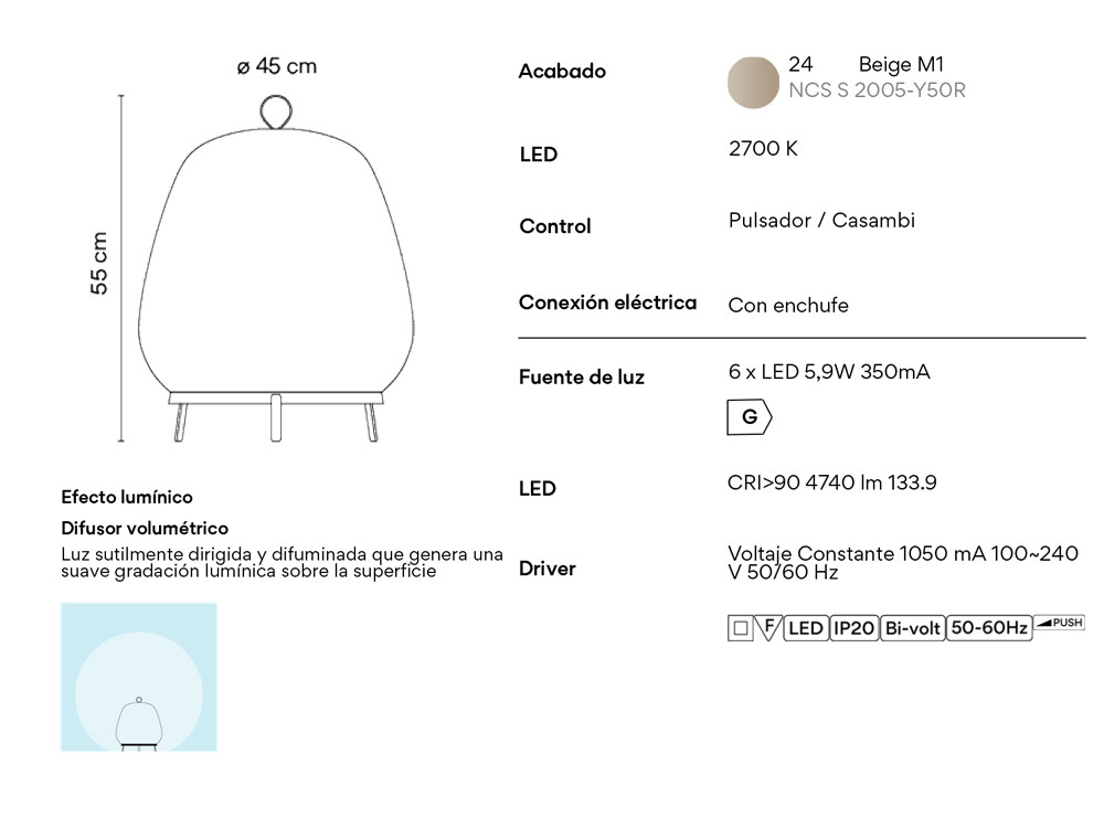 Lámparas de diseño Vibia Knit: elegancia y calidez textil en Mobel 6000