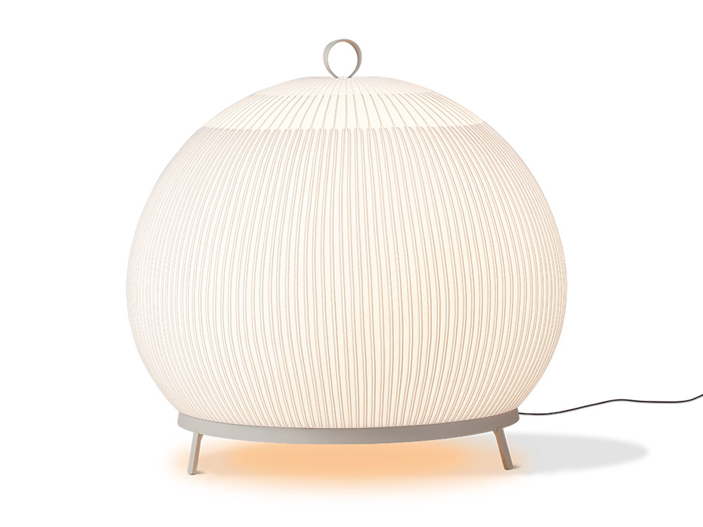 Mobel 6000: lámparas modernas de sobremesa Vibia Knit, diseño esencial de Meike Harde