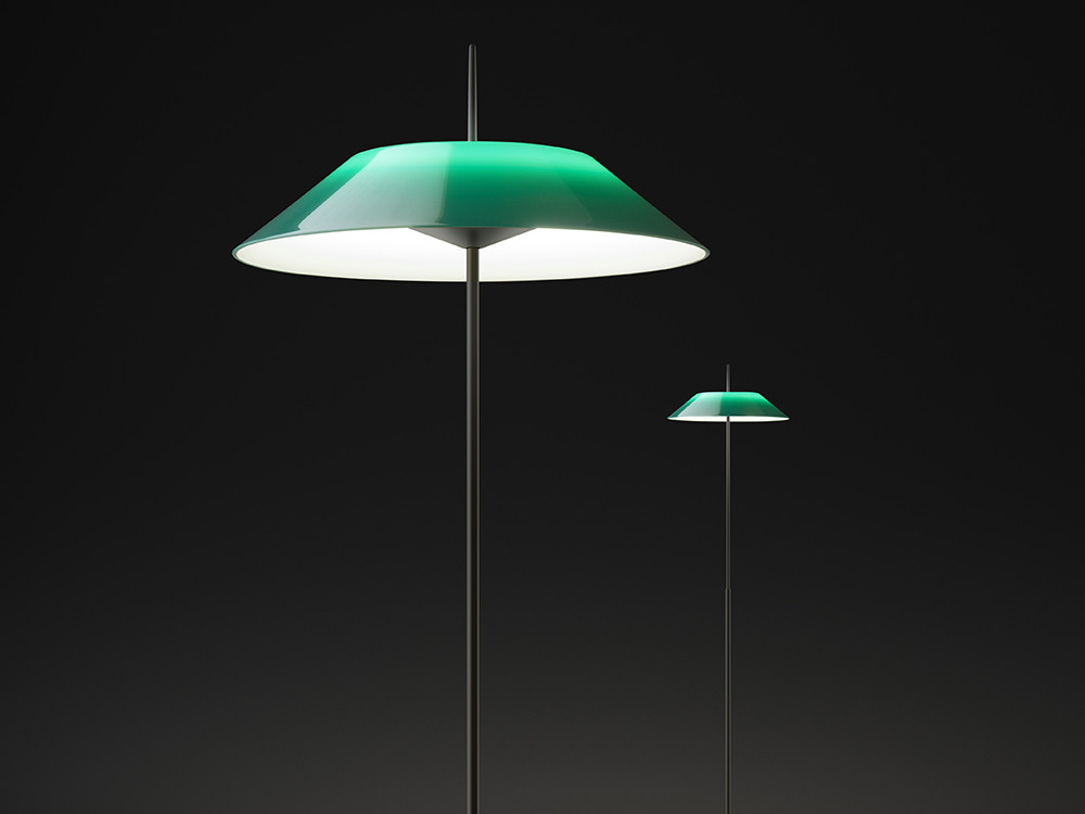 Diseño de iluminación para interiores Vibia: modelo Mayfair PMMA de Diego Fortunato, elegancia y bienestar en Mobel 6000