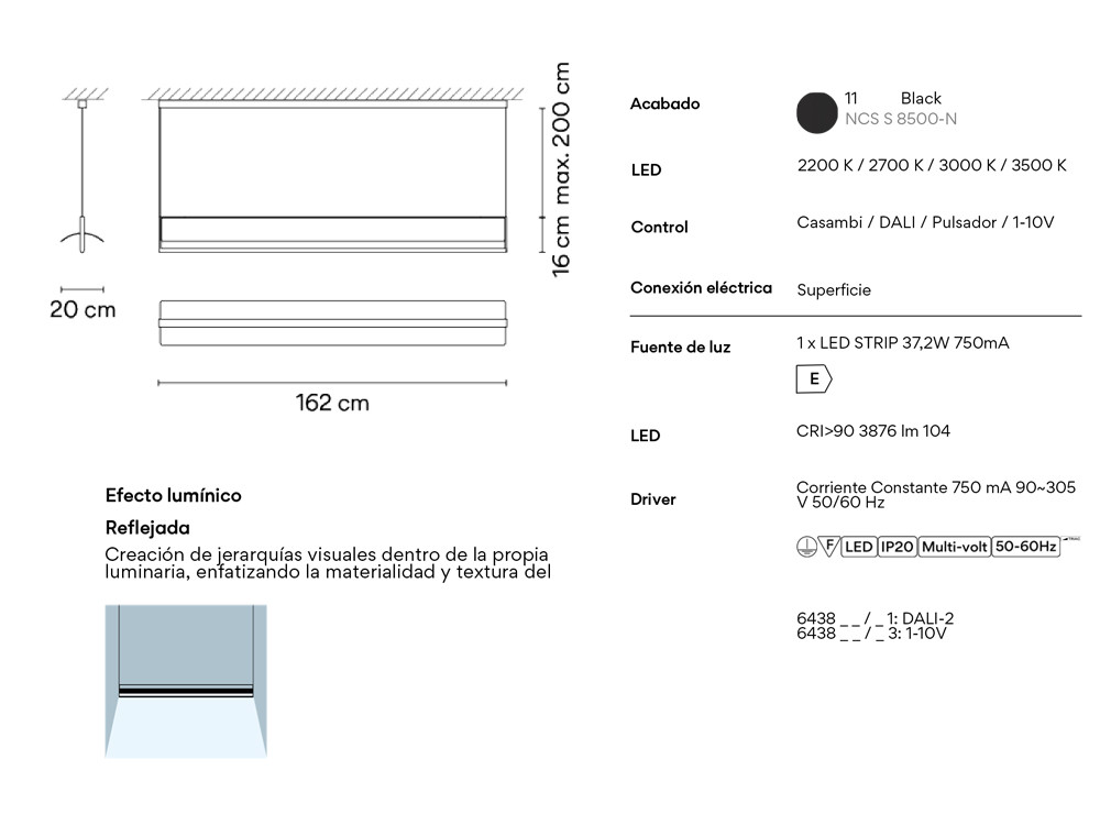 Lámparas de diseño Vibia Kontorno: estilo intemporal de Sebastian Herkner de venta en Mobel 6000
