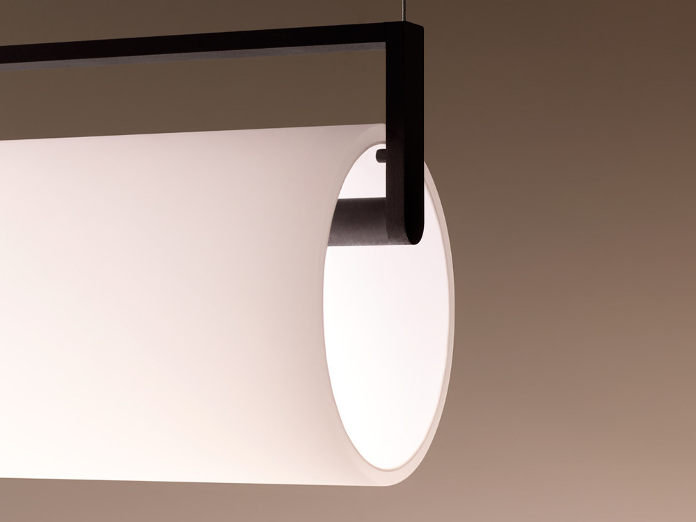 Diseño de iluminación para interiores Vibia: modelo Kontorno por Sebastian Herkner, elegancia y bienestar en Mobel 6000