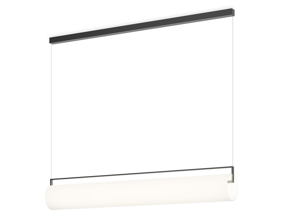 Lámparas modernas para salón Vibia: Kontorno, placa de metal curvada en tres medidas en Mobel 6000