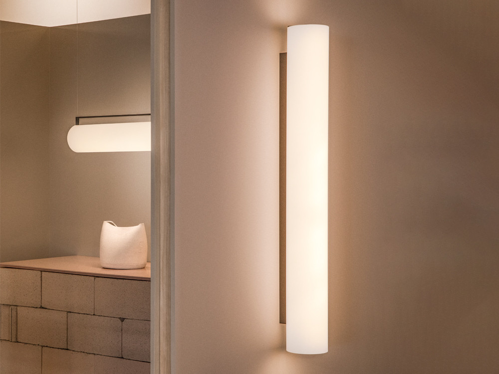 Mobel 6000: lámparas modernas Vibia, modelo Kontorno 6444 , diseño esencial de Barcelona