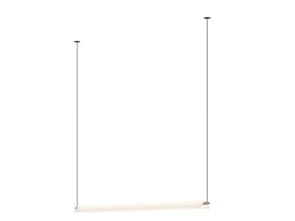 Lámpara salón techo Vibia Asia: el lenguaje de las emociones por Antoni Arola en Mobel 6000