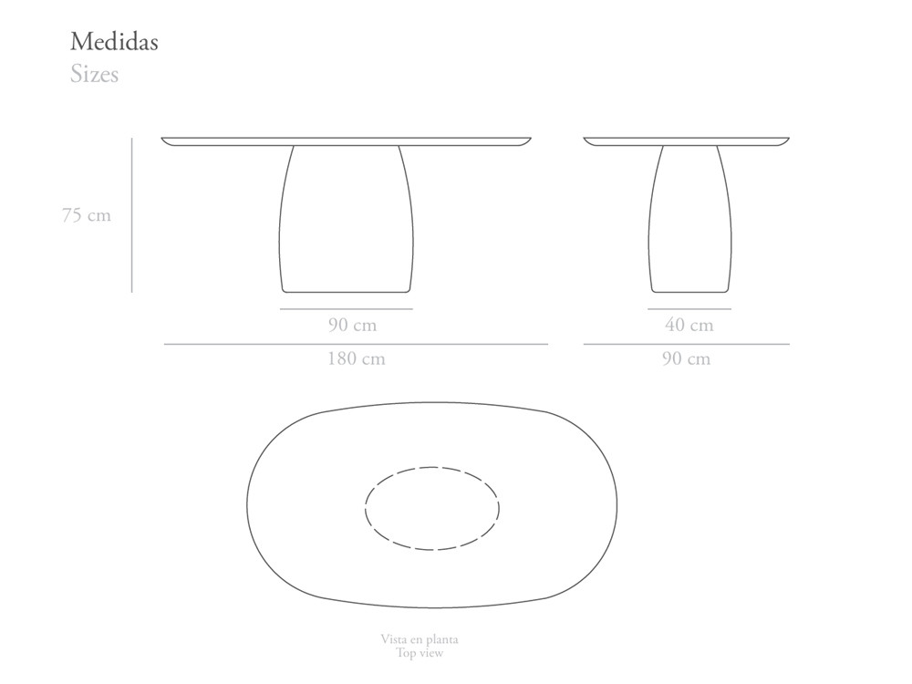 Mobel 6000: mesa comedor ovalada Kaia por Unika living, sofisticación en mármol y madera natural