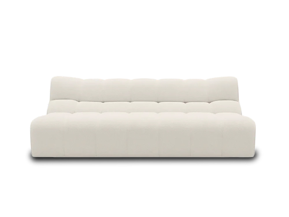 Sofás para salón Unika: modelo Nude con dos opciones de tapicería de alta gama en Mobel 6000